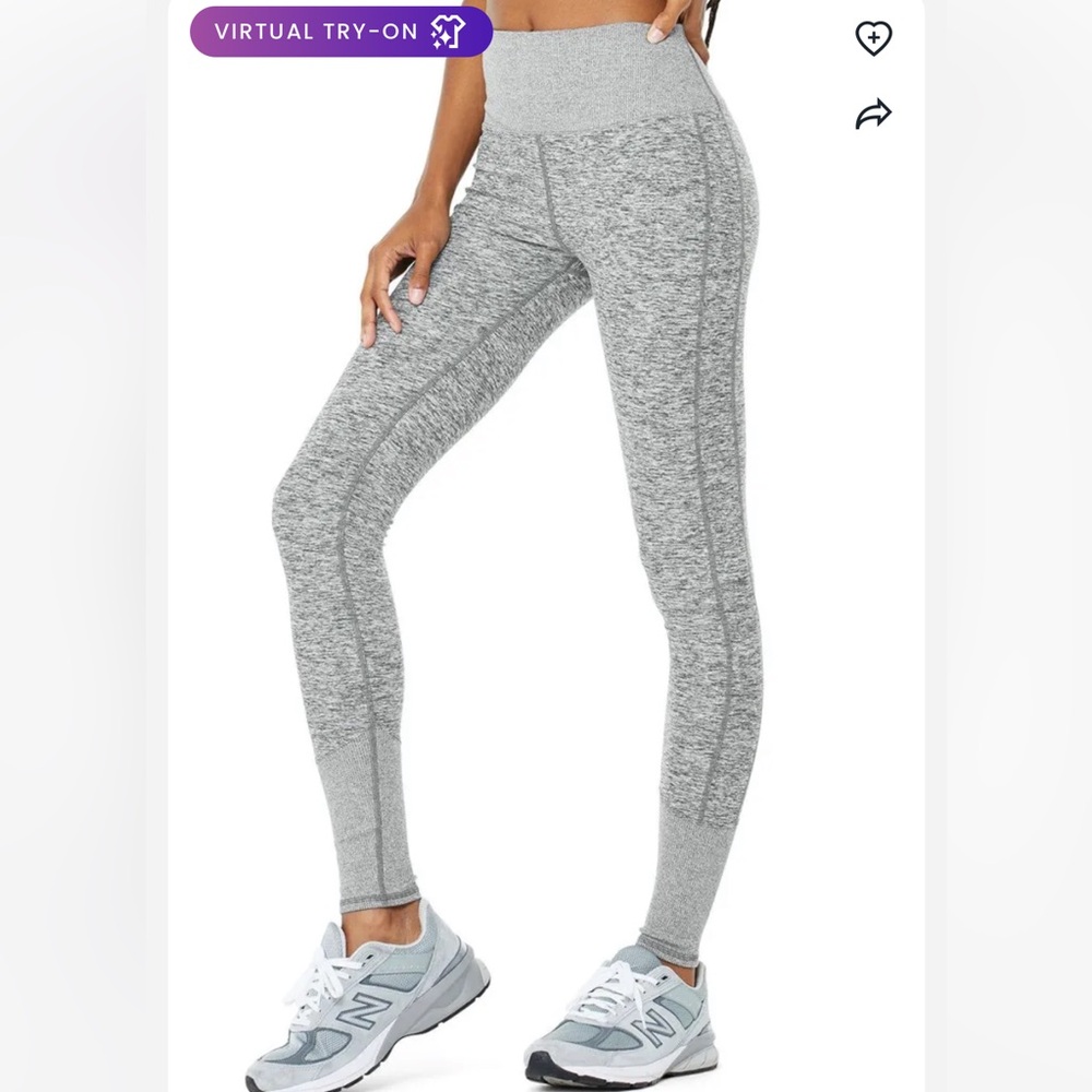 High-waist Alosoft lounge legging